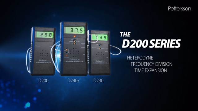 Pettersson Ultrasound Detectors